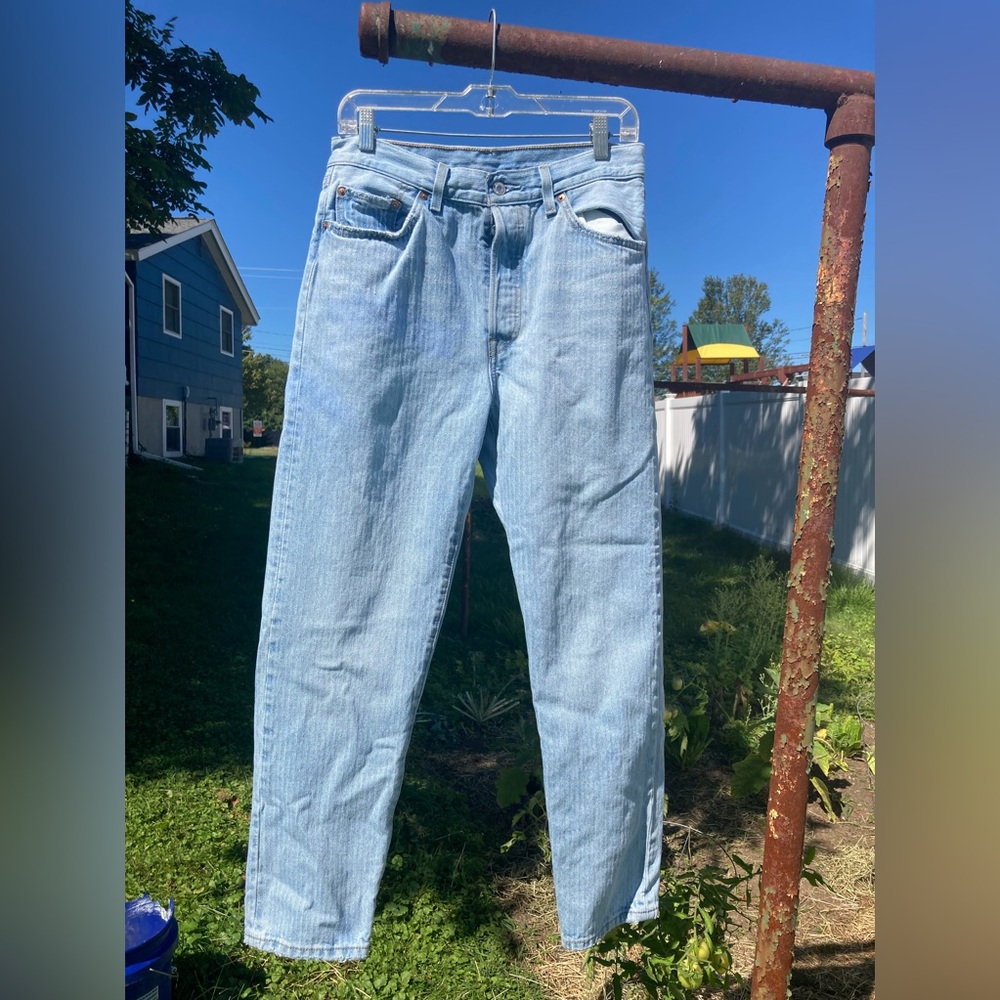 Levi's 501 '81 pinstripe jeans